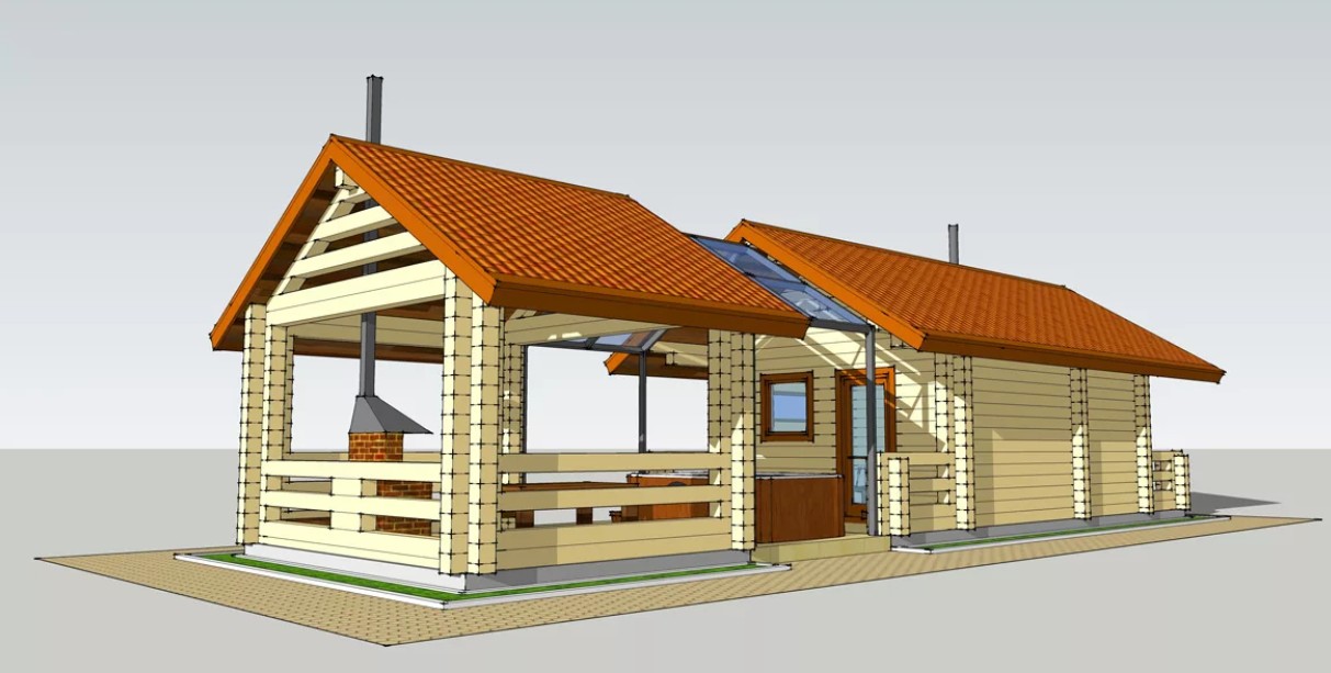 Проект бани с беседкой под одной крышей. Баня с террасой под одной крышей проекты 4х6. Баня с верандой под одной крышей проекты 3х5. Баня 3 на 4 с беседкой. Баня 4 на 6 с беседкой под одной крышей.